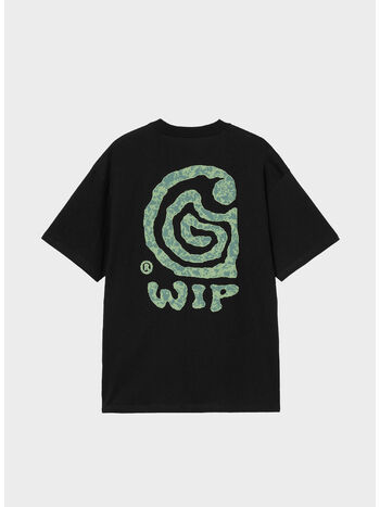T-SHIRT S/S HELIX, 89XX BLACK, small