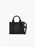 BORSA THE LEATHER SMALL TOTE, 001 BLACK, thumb