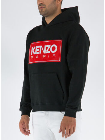 FELPA CLASSIC HOODIE, 99J BLACK, small