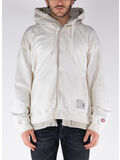 GIUBBOTTO LAYERED PARKA, WHITE, thumb