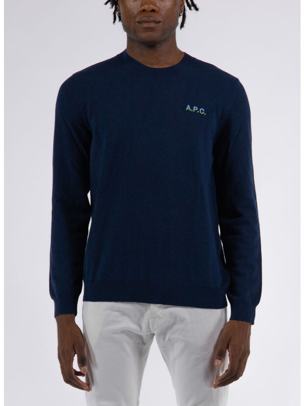 PULLOVER PULL ALOIS, TIH MARINE/BLEU CLAIR, large