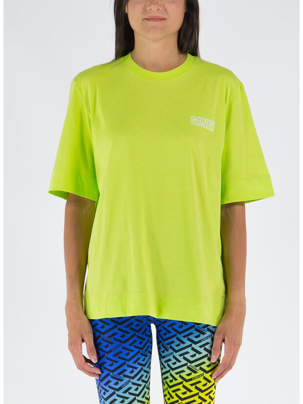 T-SHIRT RELAXED LOGO, 853 LIMEPOPSICLE, large