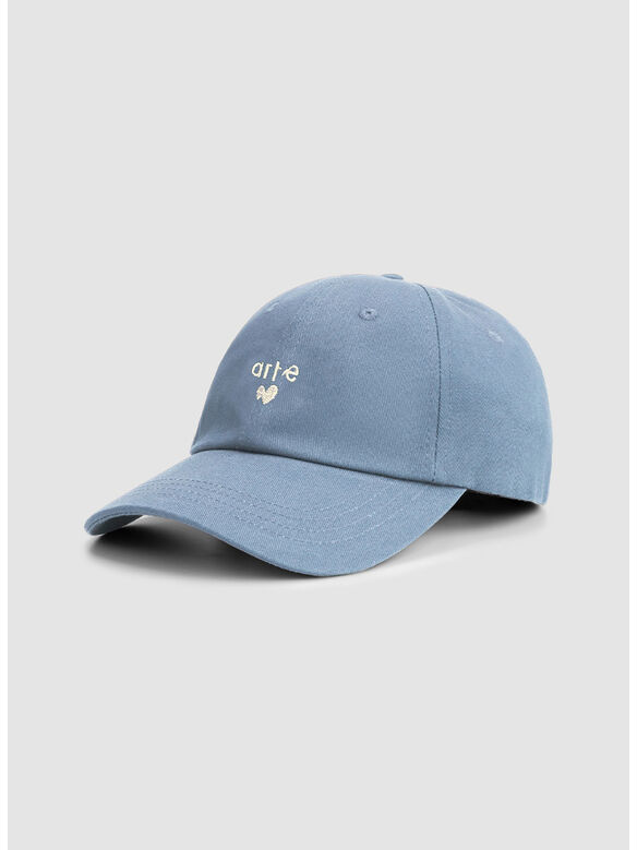 CAPPELLO CON LOGO, 400 BLUE, medium