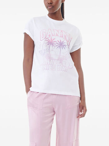 T-SHIRT BASIC JERSEY COCKTAIL, 151 BRIGHT WHITE, small
