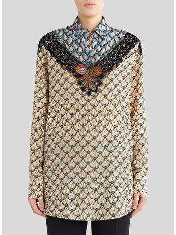 CAMICIA CON STAMPA FLOREALE, 250, small