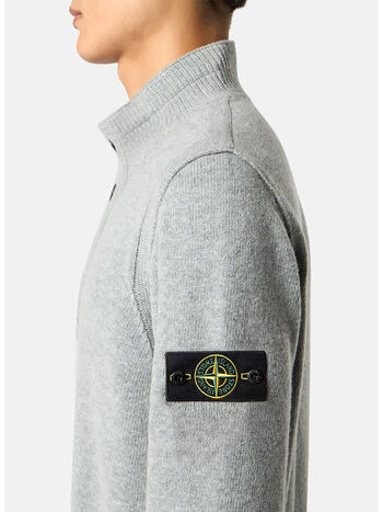 MAGLIONE LAMBSWOOL, V0M60 GREYMELANGE, small