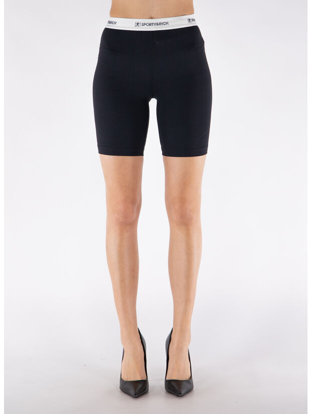SHORTS BIKER, BLACK/BLACK NERO, large