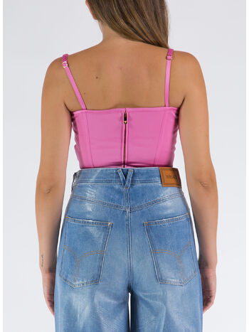 TOP CON CORSETTO MEDUSA, 1PI30 PINK LEMONADE, small