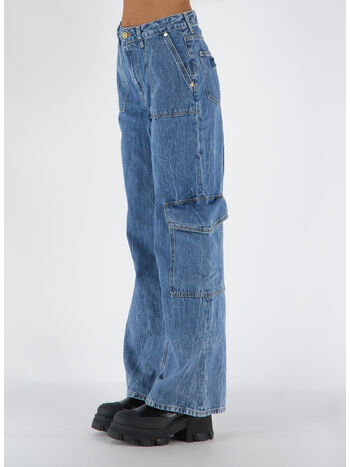 JEANS CRINKLE, 566 MID BLUE STONE, small