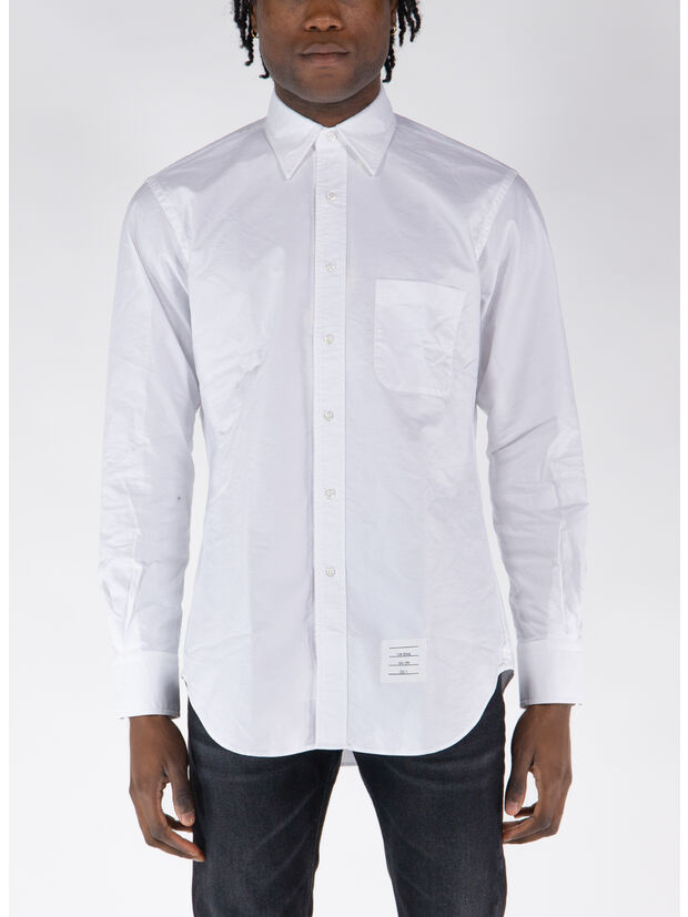CAMICIA CLASSIC BUTTON DOWN, 100 WHITE, large