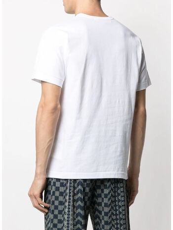 T-SHIRT DOUBLE HEART, WHITE, small