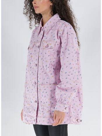 GIACCA FLOWERS PRINTED, 545 PINK TULLE, small