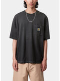 T-SHIRT S/S HUDSON POCKET, 895F BLACK CHALK WASH, thumb