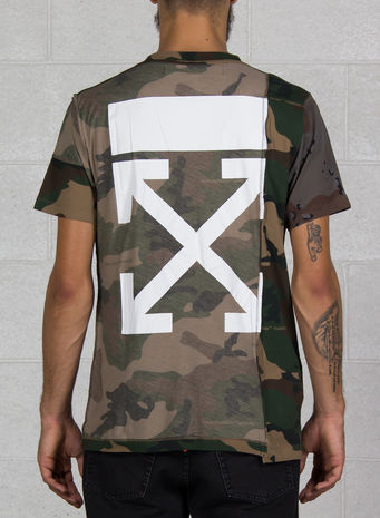 T-SHIRT RECONSTRUCTERED CAMO, CAMOUFLAGE, small