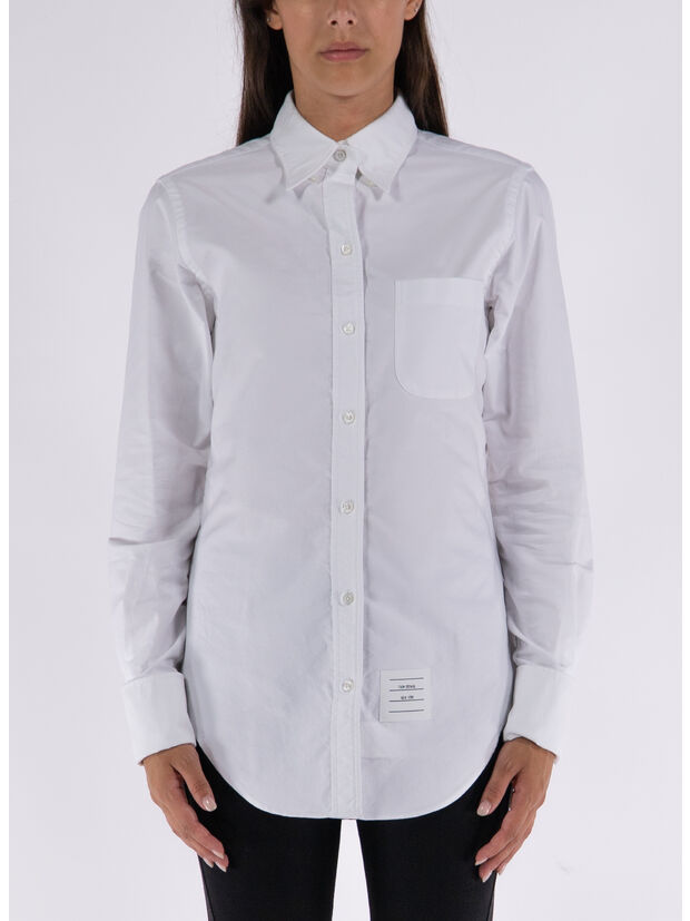 CAMICIA POINT COLLAR FRENCH, 100 WHITE, large
