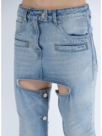 JEANS CHAPS BLUE DENIM, 7011 LIGHT BLUE WASH, small