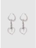 ORECCHINI HEART, 029 LIGHT ANTIQUE SILVER, thumb