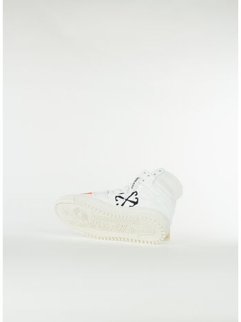 SCARPA 3.0 OFF COURT IN PELLE DI VITELLO, 0120 WHITE ORANGE, small