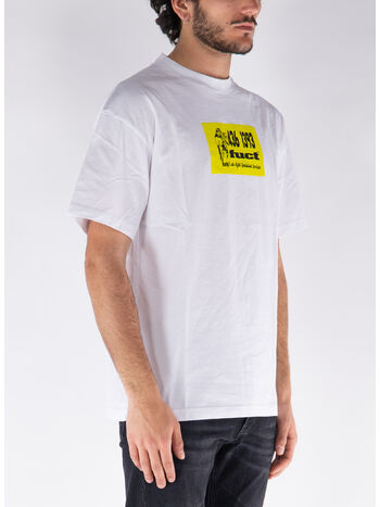 T-SHIRT LATE NIGHT FUCT, WTH0001 WHITE, small
