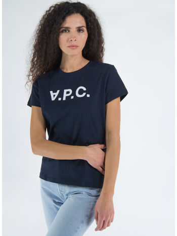 T-SHIRT VPC BLANC F, IAK DARK NAVY, small