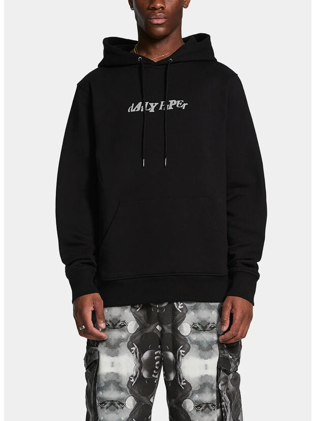 FELPA HOODIE UNIFIED TYPE, BLACK, large