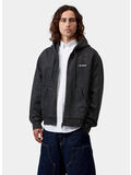 FELPA HOODED PAINTER, 89EJ Black, destroy wash, splatter, thumb