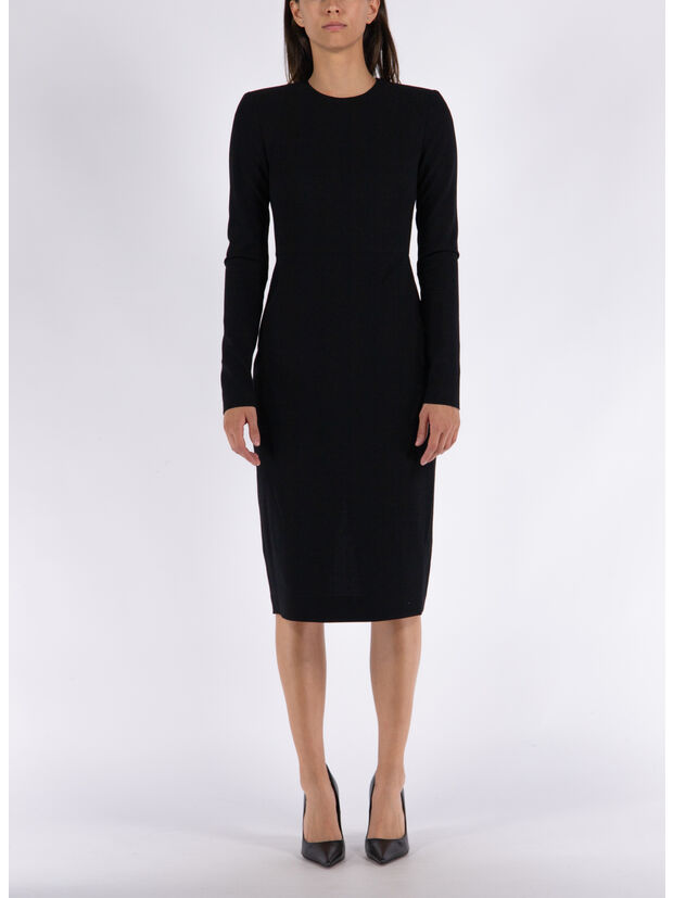 ABITO A TUBINO, 1 BLACK, large