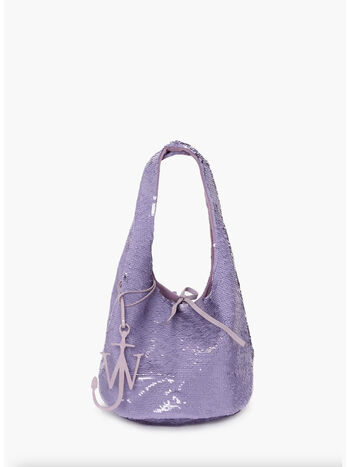 BORSA MINI SEQUIN SHOPPER, 730 LILAC, small