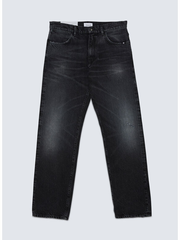 JEANS JAMES, C0998 SELVEDGE BLACK DENIM, medium