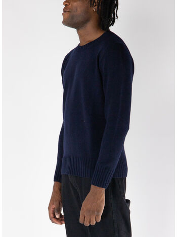 MAGLIONE GIROCOLLO AAPPIO, 21 BLU, small