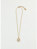 COLLANA CON MEDUSA SMALTATA, 4J620 ORO TRIBUTE/BIANCO, thumb