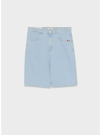 BERMUDA TOMMY, C0999 Denim Bleach Denim, small
