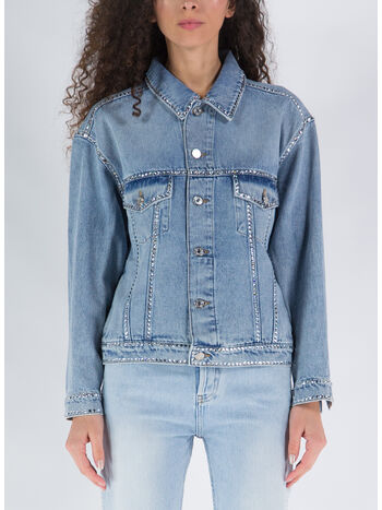 GIACCA CRYSTALLIZED DENIM, , small
