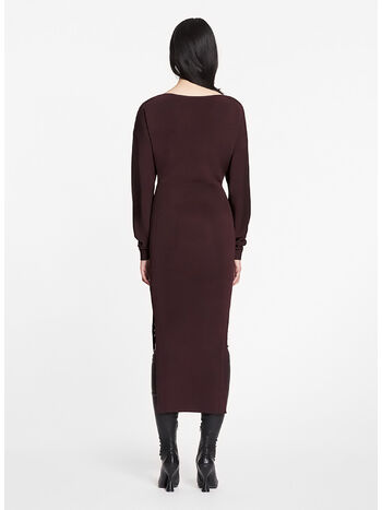 ABITO MIDI SIDE SLIT, 692 AMARENA, small