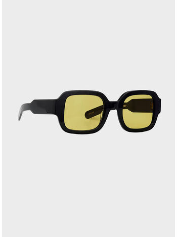 OCCHIALE TISHKOFF, 130 SOLID BLACK / SOLID YELLOW LENS, small