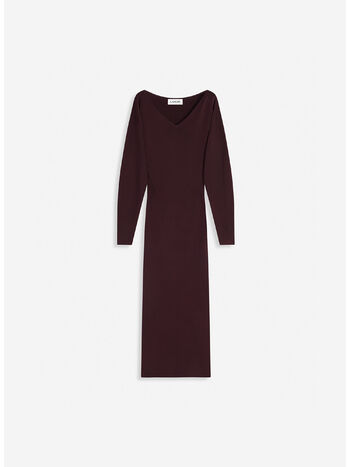 ABITO MIDI SIDE SLIT, 692 AMARENA, small
