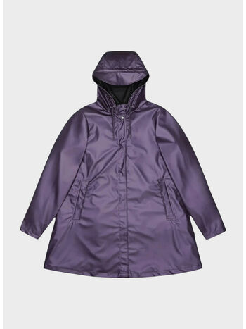 GIACCA CON CAPPUCCIO A-LINE IMPERMEABILE, 143 BODY, small
