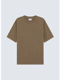 T-SHIRT MICRO LOGO, C0647 Jersey Dyed Walnut, thumb