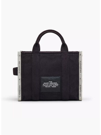 BORSA THE JACQUARD MEDIUM TOTE, 001 BLACK, small