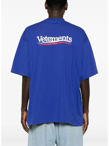 T-SHIRT CAMPAIGN LOGO, ROYAL BLUE, small