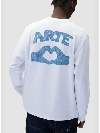 T-SHIRT DIELS SCRIBBLE, 100 WHITE, small