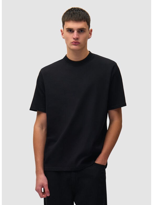 T-SHIRT BIG LOGO, 1 BLACK, medium