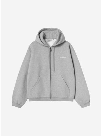 FELPA HOODED EBBERT, 00DXX Grey Heather / White, small