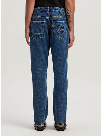 JEANS MONOGRAM STRAIGHT, 4010 LIGHT BLUE, small