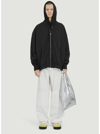 GIACCA BOMBER IN TWILL DI COTONE, 900, small
