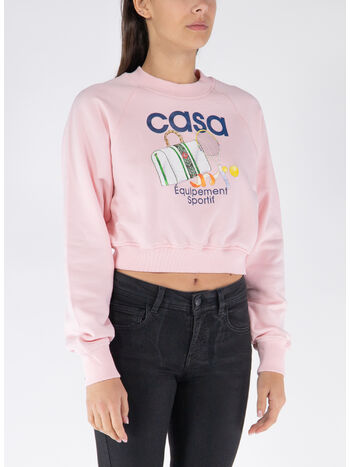FELPA EQUIPEMENT SPORTIF PRINTED CROPPED, EQUIPEMENT SPORTIF, small