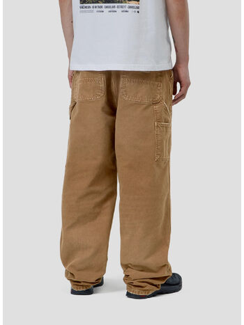 PANTALONE DOUBLE KNEE, HZ17 Hamilton Brown, destroy wash, small