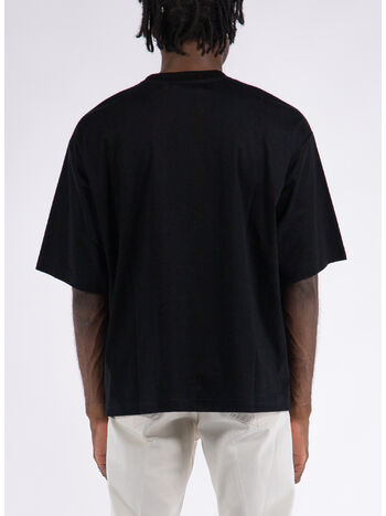T-SHIRT PUFFER LANVIN PARIS OVERSIZED, 10 BLACK, small