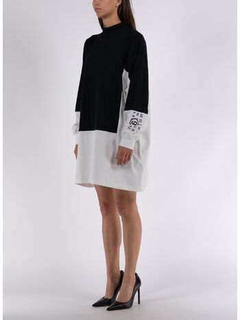 ABITO A COLLO ALTO IN JERSEY, , small