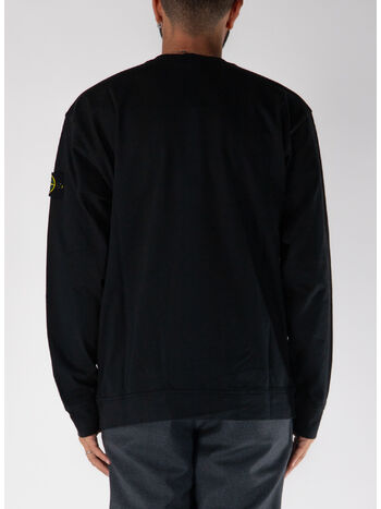 FELPA GIROCOLLO HEAVY COTTON JERSEY, V0029 BLACK, small